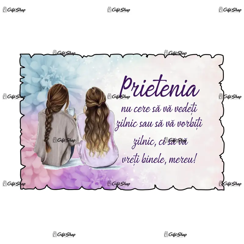 Prietenia nu cere sa va vedeti, magnet frigider mgs055